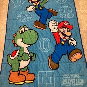 Super Mario Bros Weighted Blanket